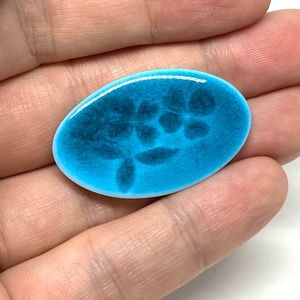 Rare Enid Legros-Wise Brooch - Porcelain Floral